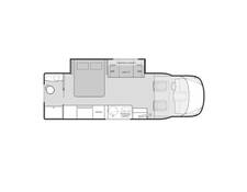 2020 Tiffin Wayfarer Mercedes-Benz 25RW Class C at Luxury RV's of Arizona STOCK# C342 Floor plan Image