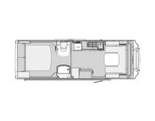 2020 nuCamp RV AVIA Travel Trailer at Luxury RV's of Arizona STOCK# U1145 Floor plan Image