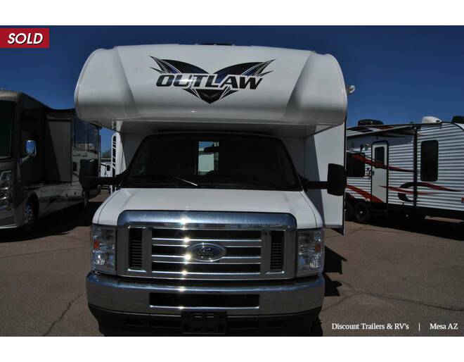 2022 Thor Outlaw Ford Toy Hauler 29J Class C at Luxury RV's of Arizona STOCK# M130 Exterior Photo