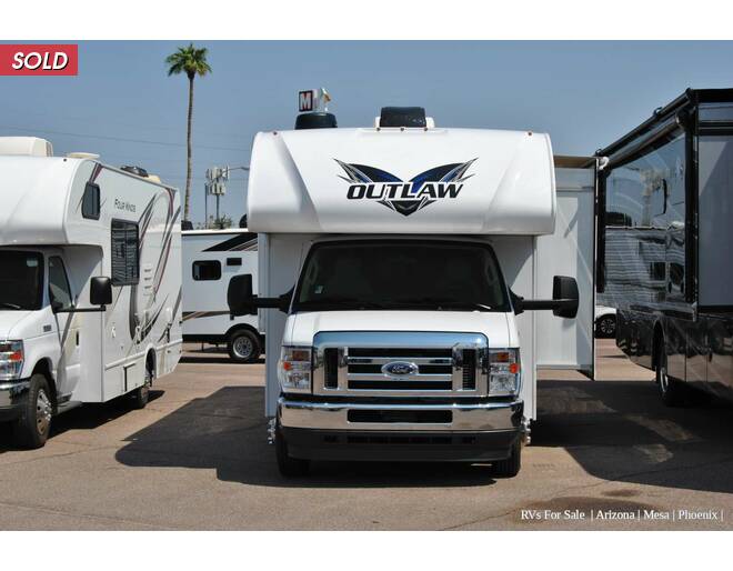 2022 Thor Outlaw Ford Toy Hauler 29J Class C at Luxury RV's of Arizona STOCK# M137 Exterior Photo