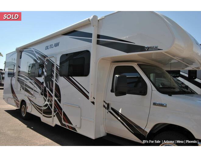 2022 Thor Outlaw Ford Toy Hauler 29J Class C at Luxury RV's of Arizona STOCK# M138 Exterior Photo