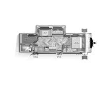 2022 Palomino SolAire Ultra Lite 294DBHS Travel Trailer at Luxury RV's of Arizona STOCK# T 863 Floor plan Image