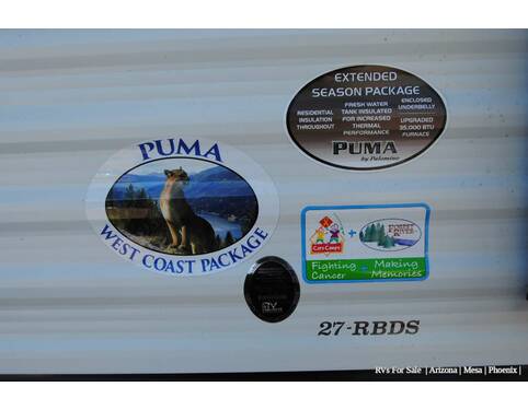 2023 Palomino Puma 27RBDS Travel Trailer at Luxury RV's of Arizona STOCK# T907 Photo 6