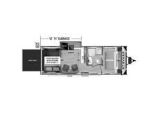 2023 Cruiser RV Stryker Toy Hauler 2613 Travel Trailer at Luxury RV's of Arizona STOCK# T900 Floor plan Image