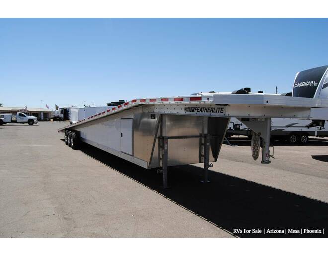 2023 Featherlite GN Aluminum Flatbed 3150 Flatbed GN at Luxury RV's of Arizona STOCK# FT104 Exterior Photo