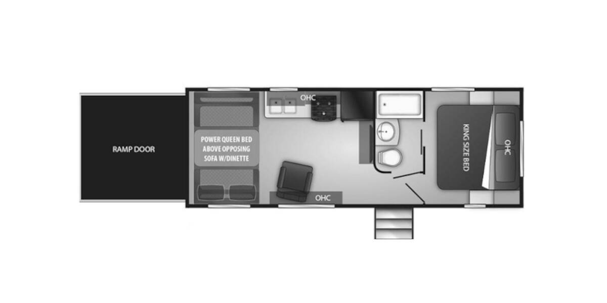 2019 Cruiser RV Stryker 2313 Travel Trailer at Luxury RV's of Arizona STOCK# U 1053 Floor plan Layout Photo