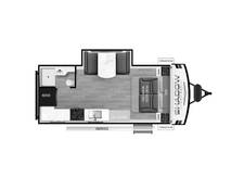 2024 Cruiser RV Shadow Cruiser 180MBS Travel Trailer at Luxury RV's of Arizona STOCK# T945 Floor plan Image