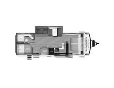 2024 Cruiser RV Shadow Cruiser 277BHS Travel Trailer at Luxury RV's of Arizona STOCK# T947 Floor plan Image