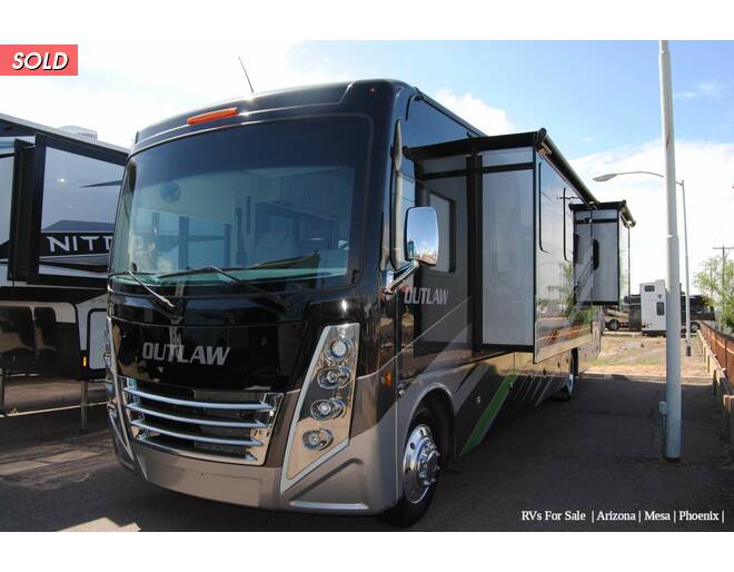 2024 Thor Outlaw Wild West Edition Ford Toy Hauler 38K Class A at Luxury RV's of Arizona STOCK# M200 Photo 2